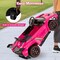 Costway Licensed Lamborghini 4WD Kids Ride-on Sports Car 12V Battery Powered 2.4G Remote Pink/White/Green/Black/Red